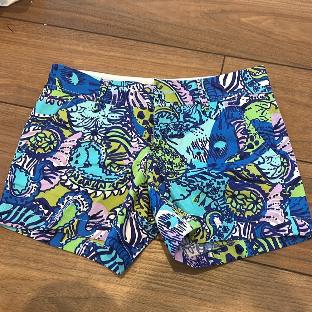 NWOT Lilly Pulitzer catitude Callahan shorts